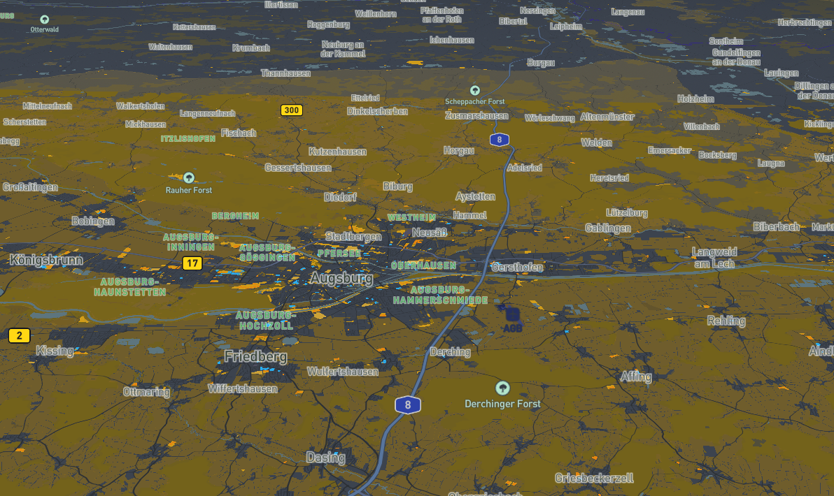 Different look on Augsburg